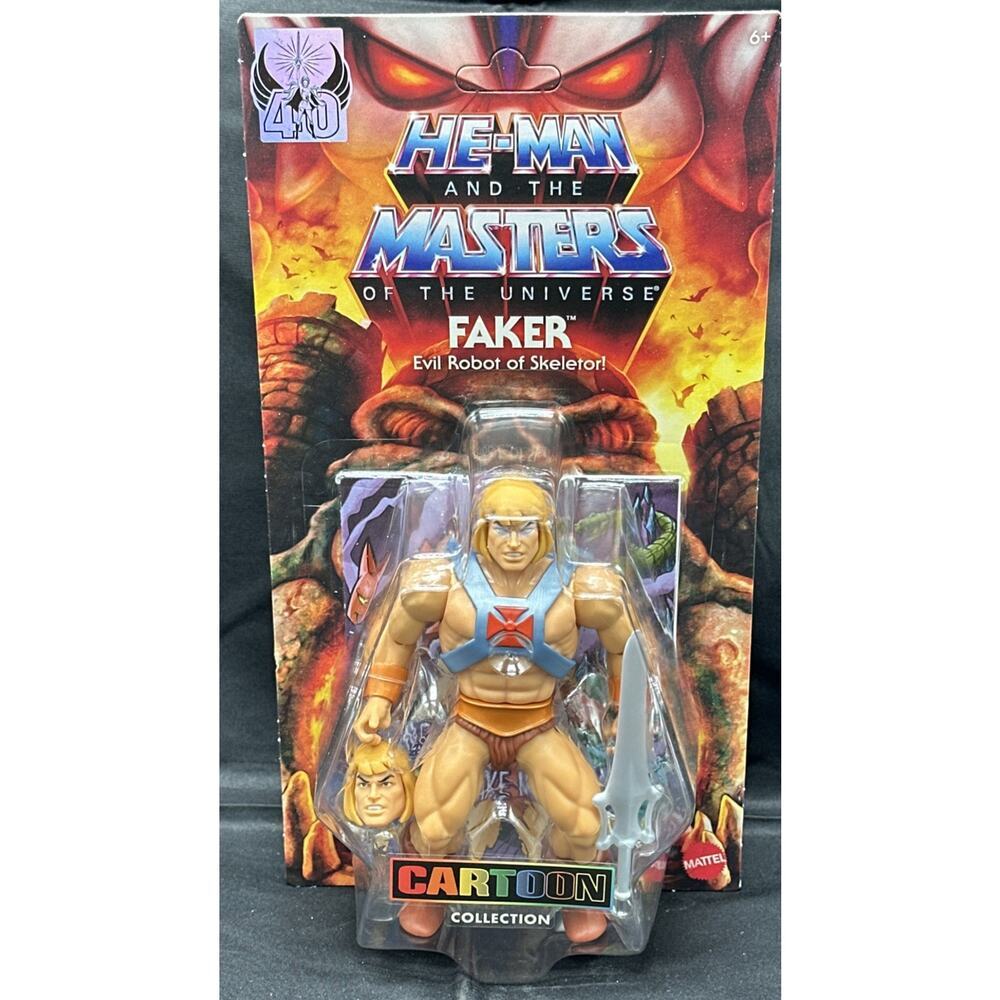 Masters of the Universe Origins FAKER Filmation MOTU Cartoon Collection Unpunch